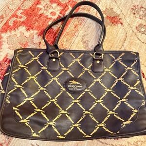 Longchamp Brown Leather Tote